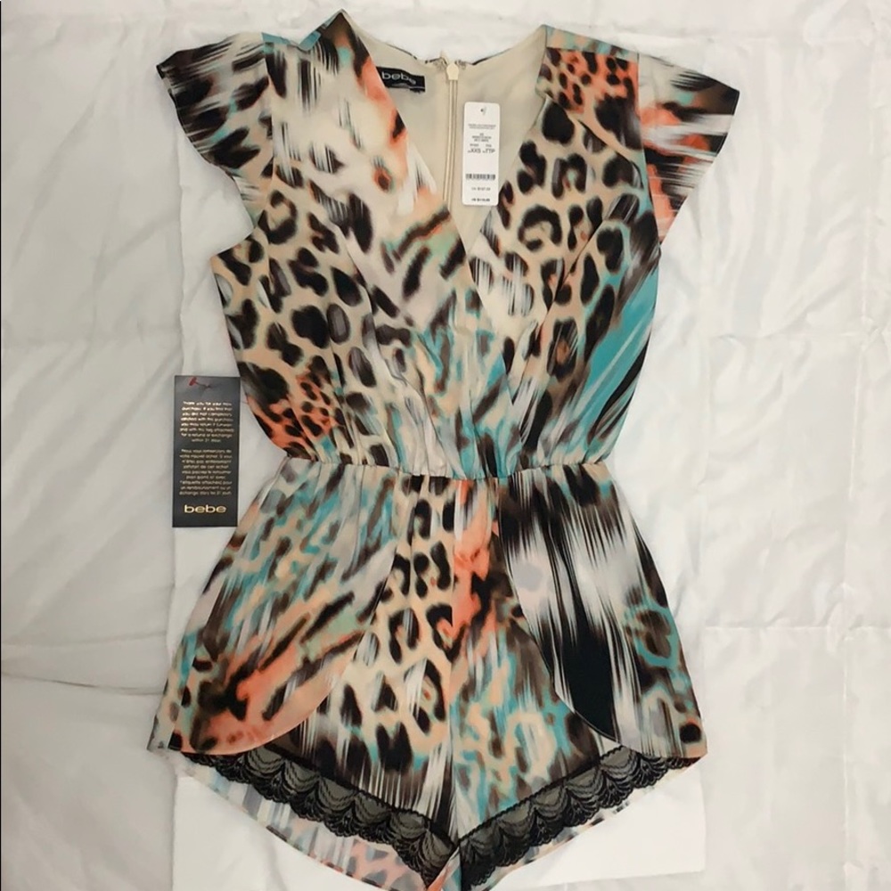 BEBE ROMPER - SIZE XXS - Picture 1 of 8